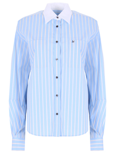 Рубашка хлопковая в полоску Naumi