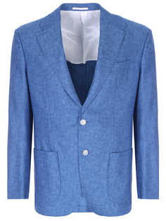 Пиджак из шелка и кашемира Barba