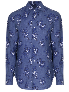 Рубашка Regular Fit льняная Barba