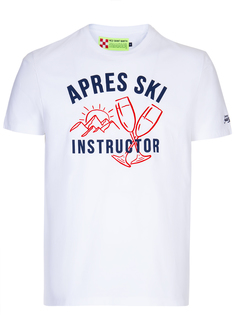 Футболка хлопковая с принтом MC2 Saint Barth