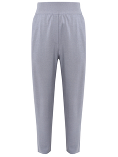 Брюки однотонные шелковые Free Age