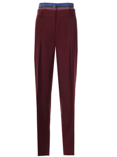 Брюки с деталью на поясе Victoria Beckham