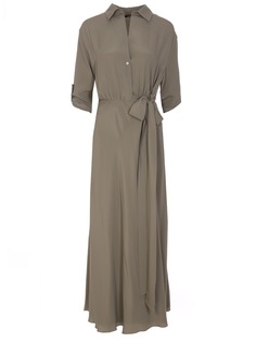 Платье-рубашка с поясом LES Copains