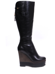 Сапоги кожаные Sergio Rossi