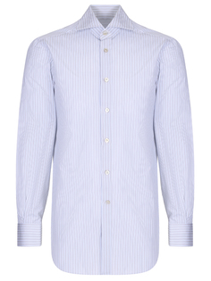 Рубашка Regular Fit в полоску Kiton