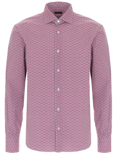 Рубашка Slim Fit хлопковая Ermenegildo Zegna