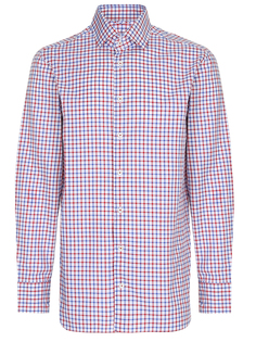 Рубашка хлопковая slim fit Van Laack