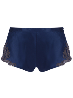 Шелковые шорты с кружевом La Perla