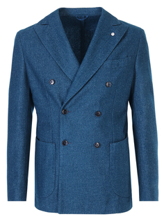 Пиджак шерстяной двубортный L.B.M. 1911