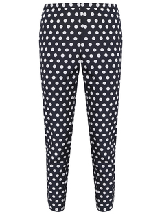 Брюки с принтом Rochas