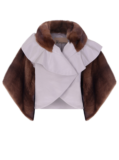 Манто комбинированное John Galliano