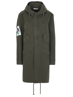 Парка из хлопка с принтом Faith Connexion