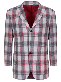 Пиджак в клетку Cantarelli