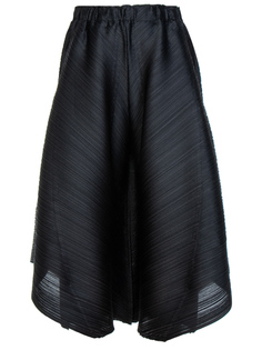 Брюки-колокола плиссированные Issey Miyake