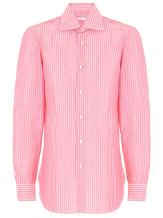 Рубашка Regular Fit в полоску Barba