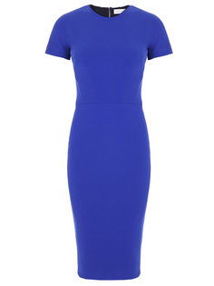 Платье-футляр однотонное Victoria Beckham