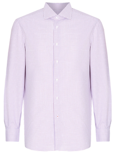 Рубашка Regular Fit в клетку Isaia