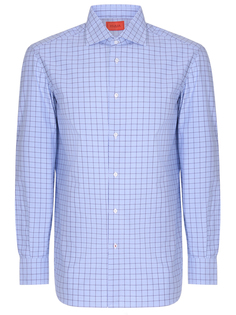 Рубашка Regular Fit в клетку Isaia