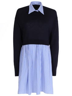 Комбинированное платье Erika Cavallini