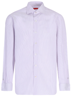 Рубашка Slim Fit под запонки Isaia