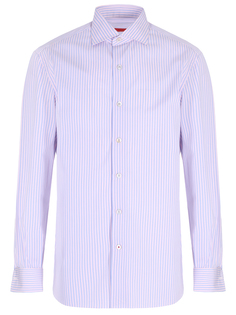 Рубашка Slim Fit под запонки Isaia