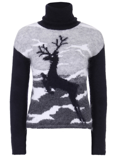 Свитер с принтом LES Copains