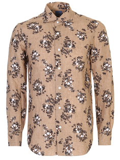 Рубашка Regular Fit льняная Barba