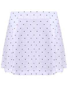 Юбка льняная в горох 120% Lino