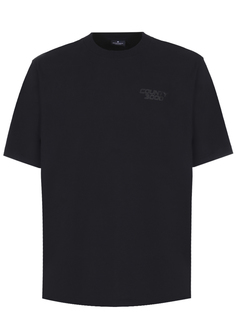 Футболка хлопковая с принтом Marcelo Burlon