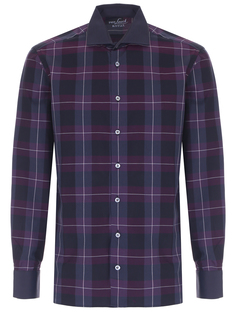 Рубашка Slim Fit в клетку Van Laack
