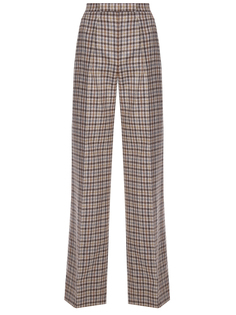 Брюки кашемировые в клетку Loro Piana
