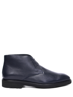 Ботинки кожаные на меху Moreschi