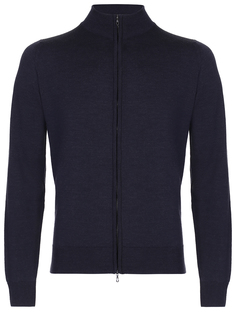 Кардиган шерстяной на молнии John Smedley