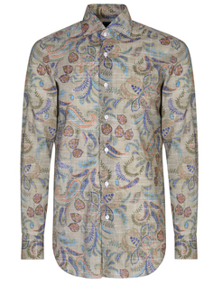 Рубашка Regular Fit с принтом Barba