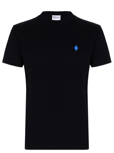 Футболка хлопковая с принтом Marcelo Burlon