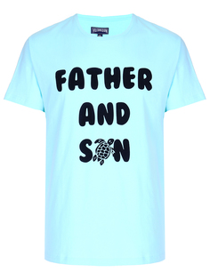 Футболка хлопковая с принтом Vilebrequin