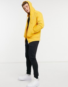Свитшот на молнии с капюшоном Selected Homme Corey-Желтый