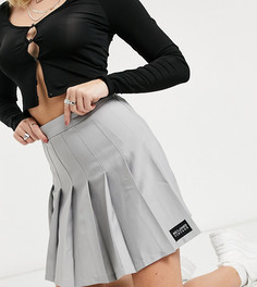 Серая теннисная юбка Reclaimed Vintage Inspired-Черный цвет