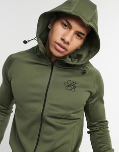 Худи цвета хаки Burton Menswear Iconic-Зеленый цвет