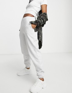 Серые джоггеры с манжетами New Look-Серый