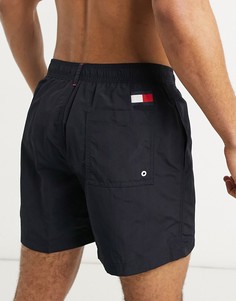 Темно-синие шорты для плавания с небольшим логотипом Tommy Hilfiger-Темно-синий