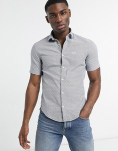 Рубашка BOSS Athleisure Brodi-Темно-синий