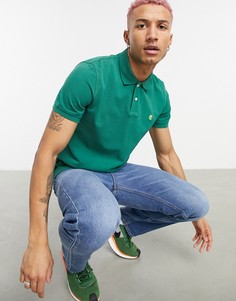 Футболка-поло классического кроя Timberland-Зеленый цвет