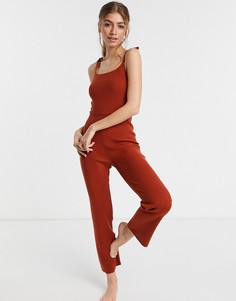 Комбинезон в рубчик для дома ASOS DESIGN – Выбирай и Комбинируй-Многоцветный