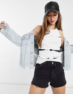 Майка с высокой горловиной и принтом тай-дай Levis-Белый Levis®