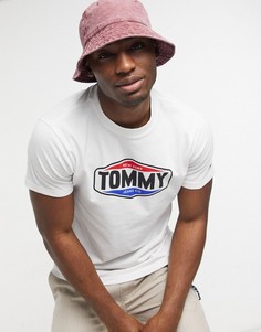 Футболка с принтом логотипа "Tommy" Tommy Jeans-Белый