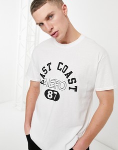 Футболка с надписью "East Coast Aero" Aeropostale-Белый