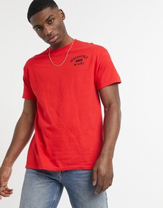 Футболка с небольшим логотипом "Miami" Aeropostale-Красный