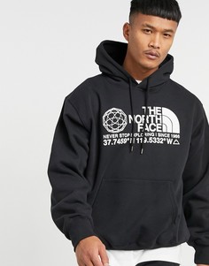 Черный худи с большим логотипом The North Face Logo +-Черный цвет