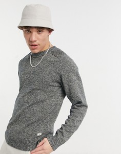 Оливково-зеленый джемпер с круглым вырезом Jack & Jones-Зеленый цвет